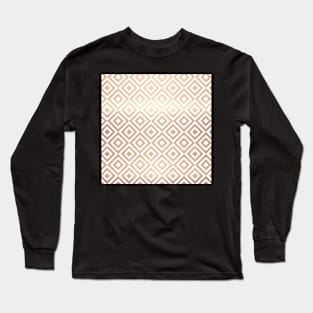 ROSE GOLD FOIL Long Sleeve T-Shirt